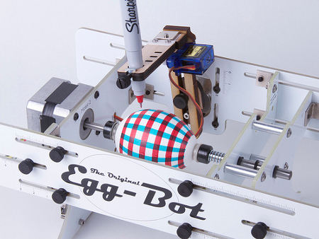 Egg Bot in Aktion