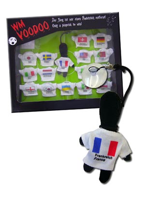 Fußball Voodoo Puppe im Trickot