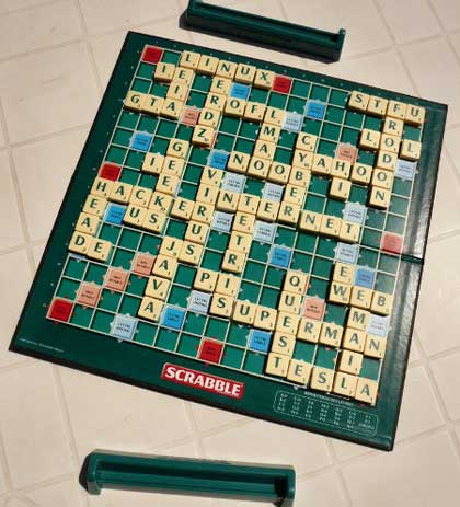 Wenn Geeks Scrabble spielen