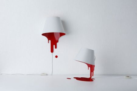 blutige Lampen