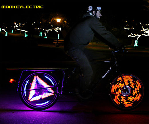 FAHRRAD-SPEICHEN LED LICHT - MONKEY LIGHT VON MONKEYLECTRIC 