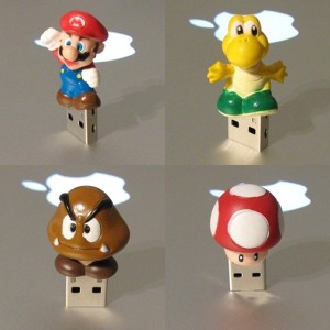 USB Stick Mario Figuren