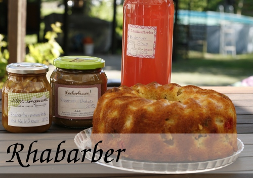 Rhabarber-Samstag, jede Menge tolle Rhabarber-Rezepte