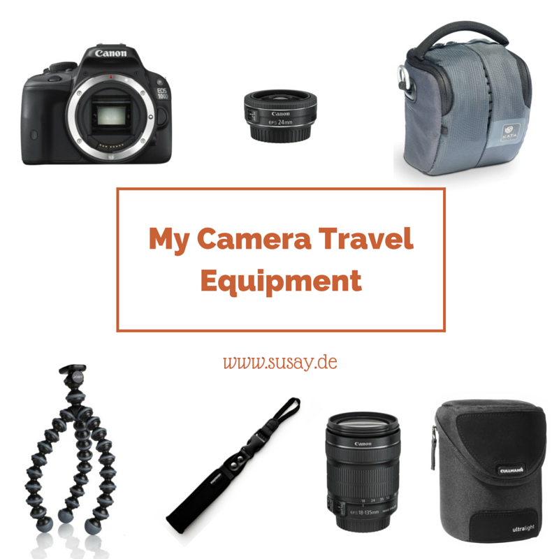 My Camera Travel Equipment