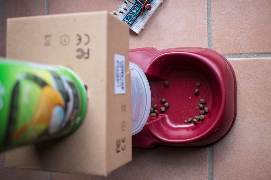 Foto Arduino Katzenfutterautomat