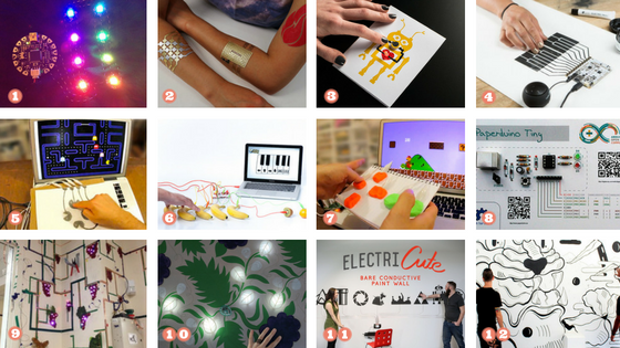 Ideensammlung: Smarte Elektronik Projekte mit leitfähigen Materialien